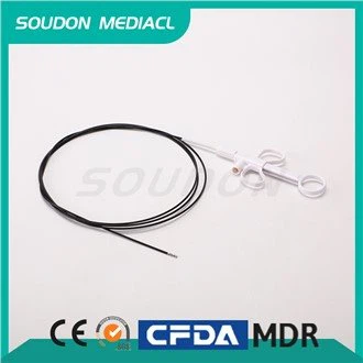 Poignée rotative de forceps de biopsie chaude d'endoscope